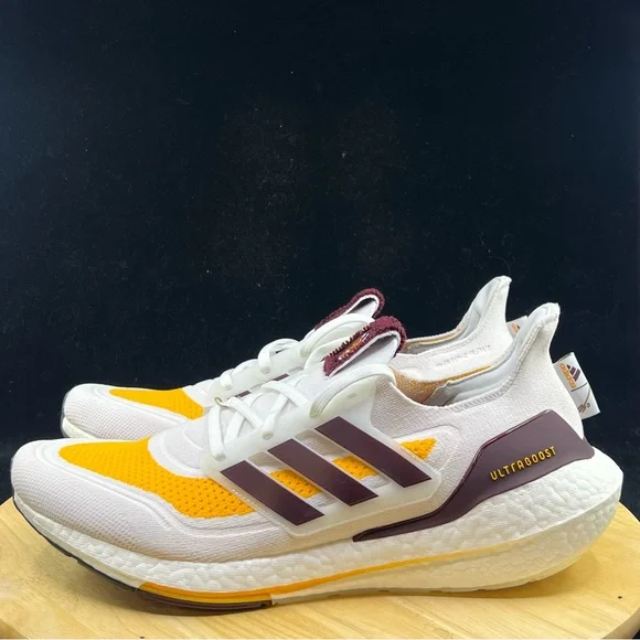 Adidas Ultraboost 21 Mens NCAA Arizona State Sun Devils ASU Men’s 12.5 - Picture 7 of 10